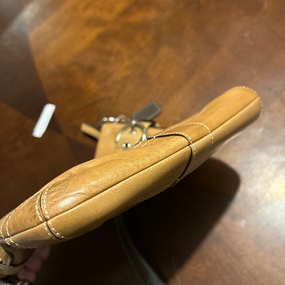 Coach bag Soho brown leather shoulder bag